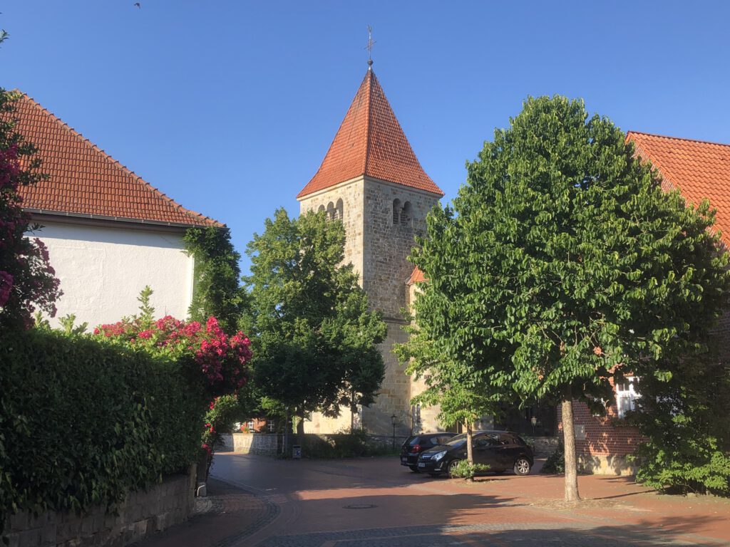 Historischer Ortskern von Hopsten-Schale im nördlichen Münsterland